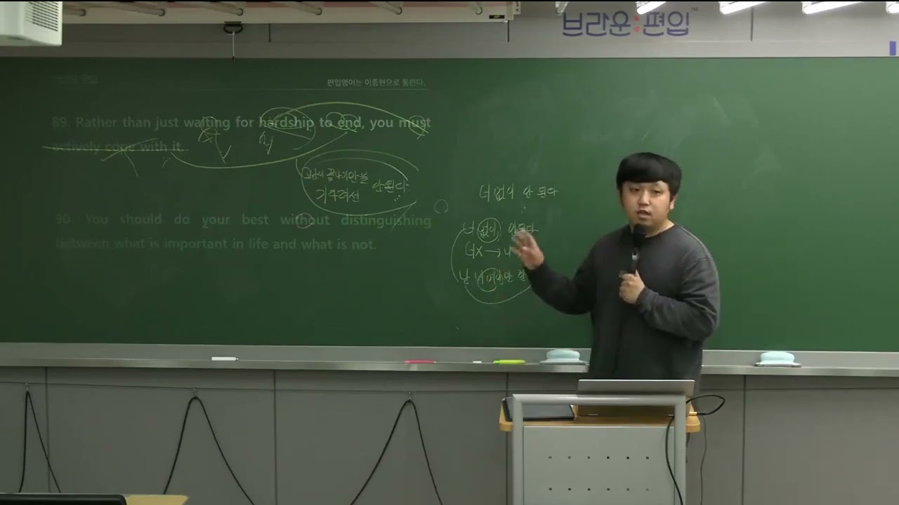 without 명사의 한국말 해석이나 연습하고 있으면 without을 이해하는 것은 불가능하다