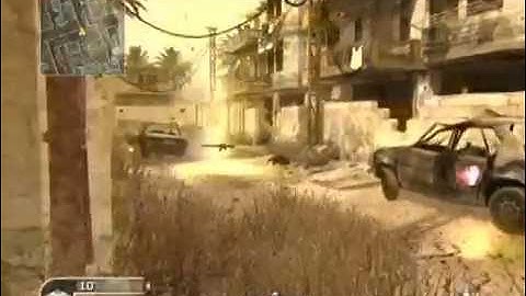 CoD4 - The Invisible Man Glitch