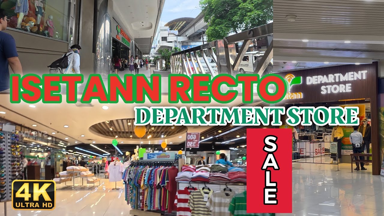 ISETANN RECTO DEPARTMENT STORE SALE 2025