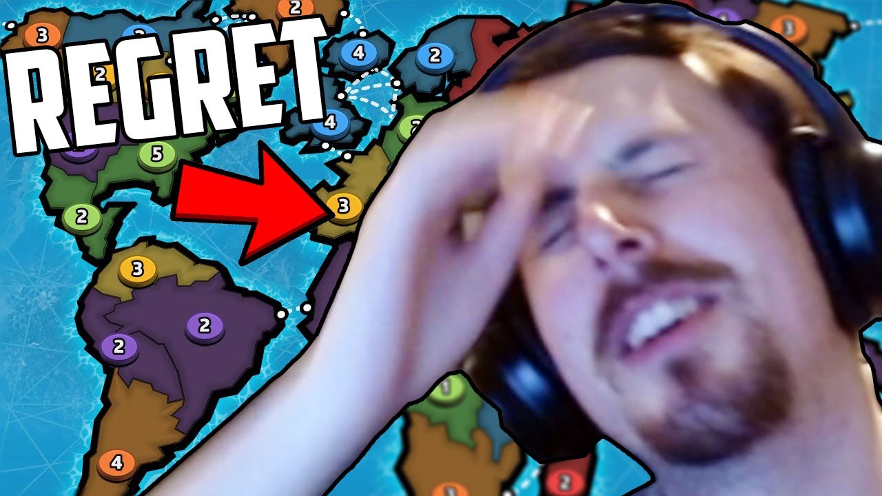 Playing RISK Online Results In PHYSICAL PAIN