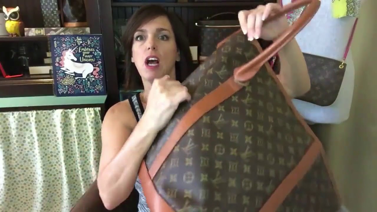 Louis Vuitton Monogram Sac Weekend GM Tote Bag – Timeless Vintage