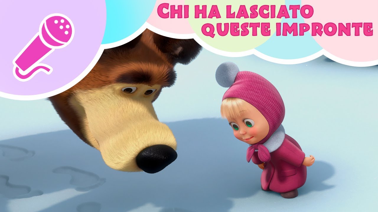 Masha E Orso Chi Ha Lasciato Queste Impronte