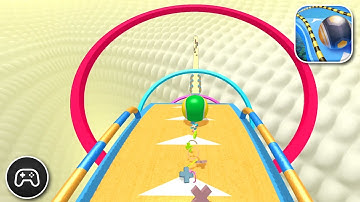 Action Balls: Gyrosphere Race - Gameplay Walkthrough Part 39 - Game Levels 110-111 (iOS, Android)