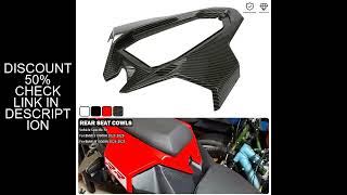 ABS Carbon Rear Seat Cowls Passenger Pillion Cover Tail Fairing Fit For BMW S 1000 RR M1000 S1000 S1
