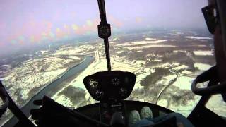 Robinson R22 Zero Airspeed 180 pedal turn autorotation