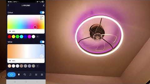 Lumary Smart WiFi Ceiling Fans with Lights
