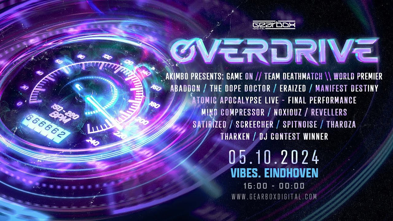 Gearbox presents Overdrive #2 - Trailer