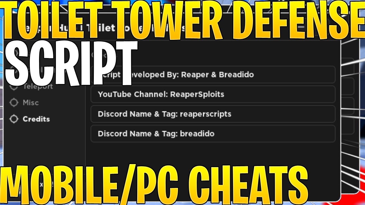 Toilet Tower Defense Script - AutoFarm, Inf Units & More