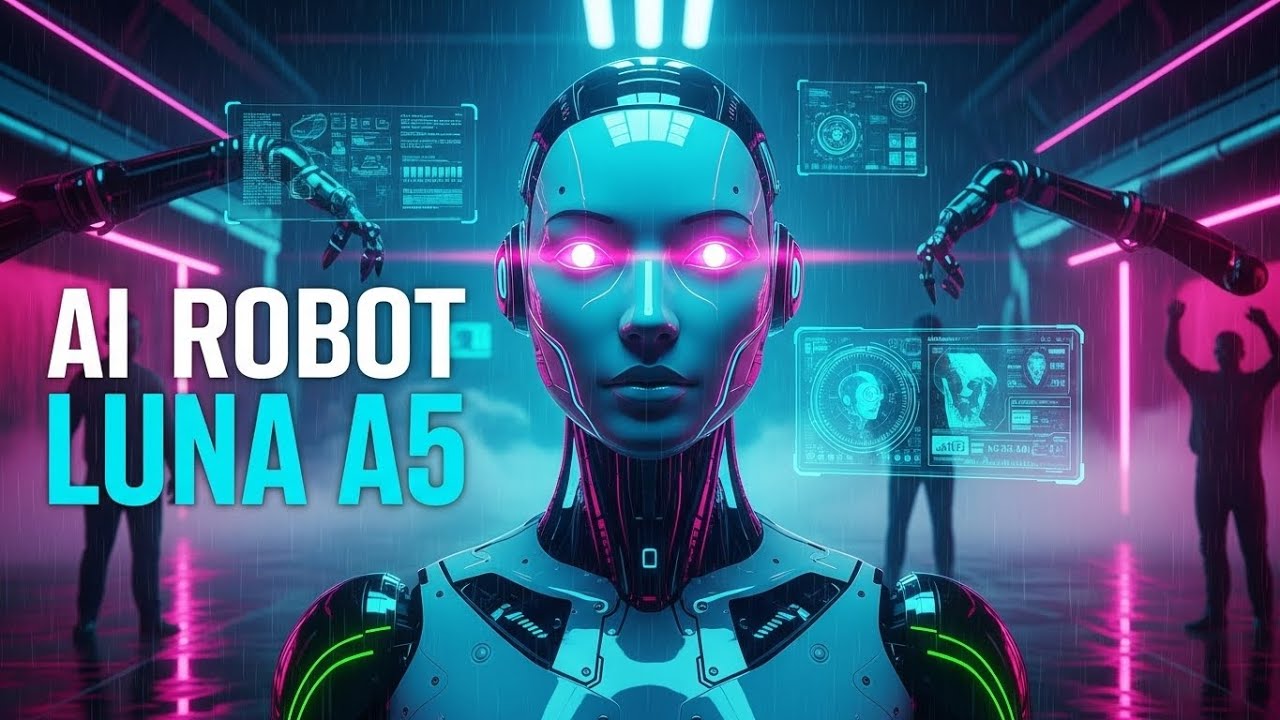 Luna A5 Official Reveal: Behind the Scenes of Stunning AI Robot