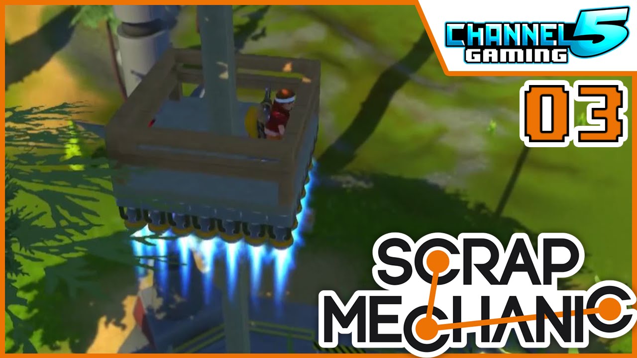 Most Dangerous Theme Park ever! - Episode 3 (Scrap Mechanic)