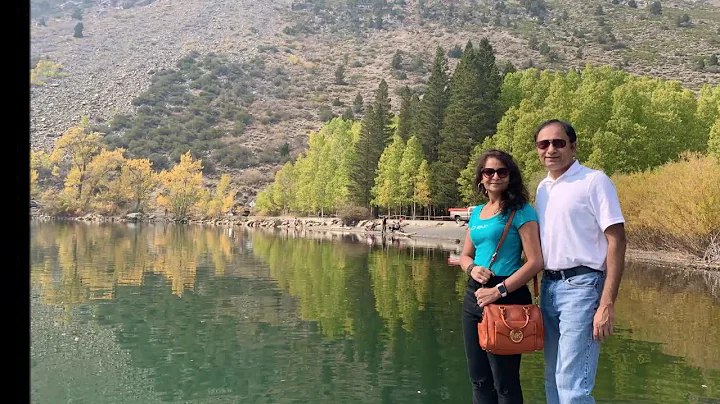 Beautiful California Fall Colors of June Lake Loop | Autumn colors | Fall Foliage in Eastern Sierra