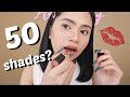50 SHADES? L'Oreal Paris Color Riche Matte Lipsticks Review | Anna Cay ♥