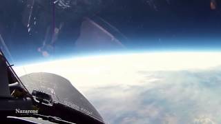 U2 Spy Plane at 70, 000 feet Cockpit View