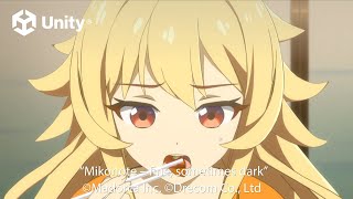 Mikonote Anime Toolbox sample in Unity