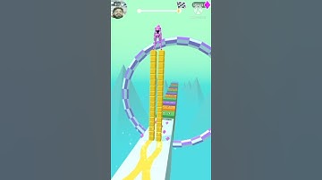 Stack Surf 3d Gameplay #shorts