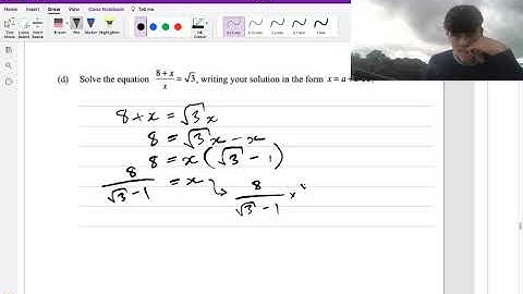 Complex Numbers 2017 NCEA Question 3 Walkthrough
