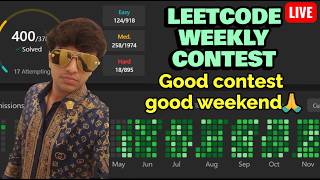 Celebrity Leetcode Weekly Contest 497 | Live Attempt Profile