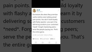 Famous Vanity Metrics Kill Your Business: Focus on ACTUAL Customer Needs NOW! Net Worth