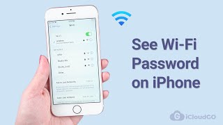 How to See WIFI Password on iPhone