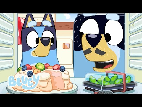 Nyd lækker julemad med Bluey! 🎄💙 | Bluey På Dansk