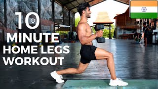 Best HOME Leg Workout | Gaurav Molri