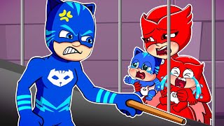 HAPPY OR UNHAPPY FAMILY ? | Catboy's Family Sad Story | PJ MASKS 2D Animation