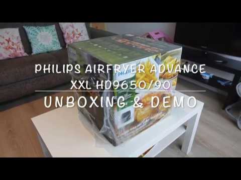 BEST Unboxing Philips AirFryer XXL Avance Collection BLACK HD965191 