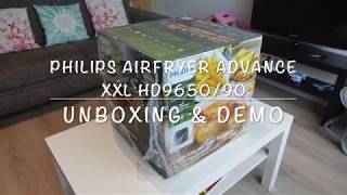 BEST Unboxing Philips AirFryer XXL Avance Collection BLACK HD965191 