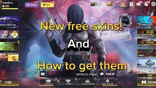 HOW TO GET FREE SKINS in Codm season 1 2024 NOW!!