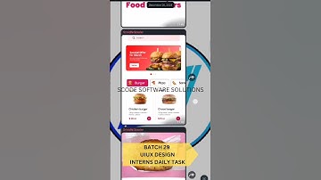 Batch 29 l part 1 l Interns daily task l #uiuxdesign #scodesoftwaresolutions #cuddalore