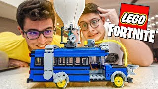 MONTAMOS O NOVO LEGO DO FORTNITE! Com Flakes Power