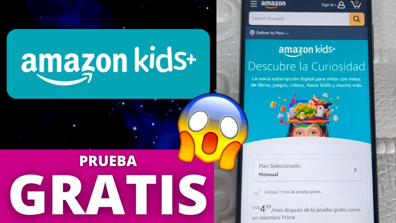 🪐Cómo tener AMAZON KIDS+ Original GRATIS 2025 Legalmente [Prueba por 1 ...