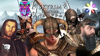 SKYRIM TOGETHER WITH THE CHAOS CREW! | Skyrim Multiplayer