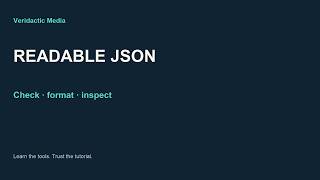 Information Make JSON Readable with Python: Format a Copy and Know the Limits Guide