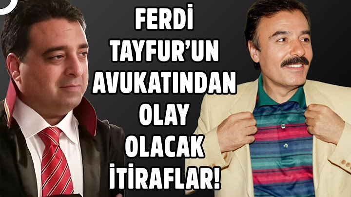 Ferdi Tayfur'un Avukatı Miras Hakkında Konuştu | Söylemezsem Olmaz