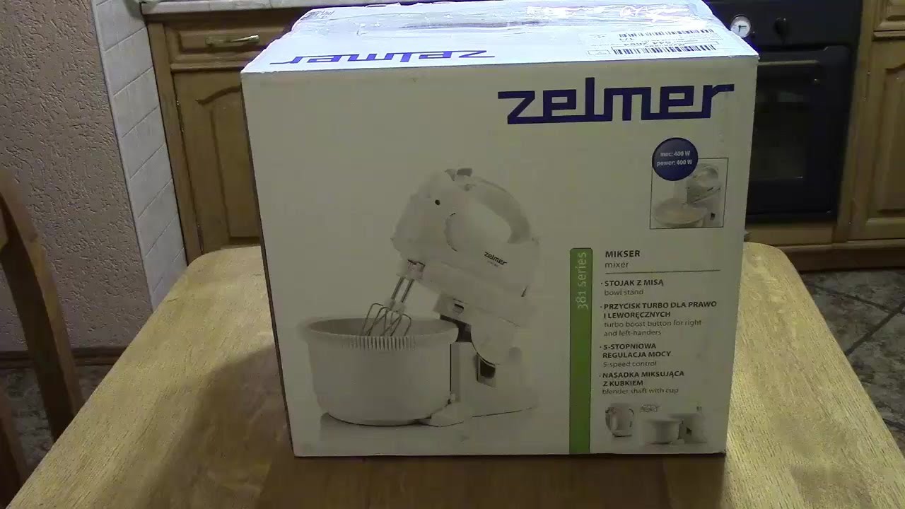 Распаковка и обзор миксера Zelmer 381. Mikser Zelmer