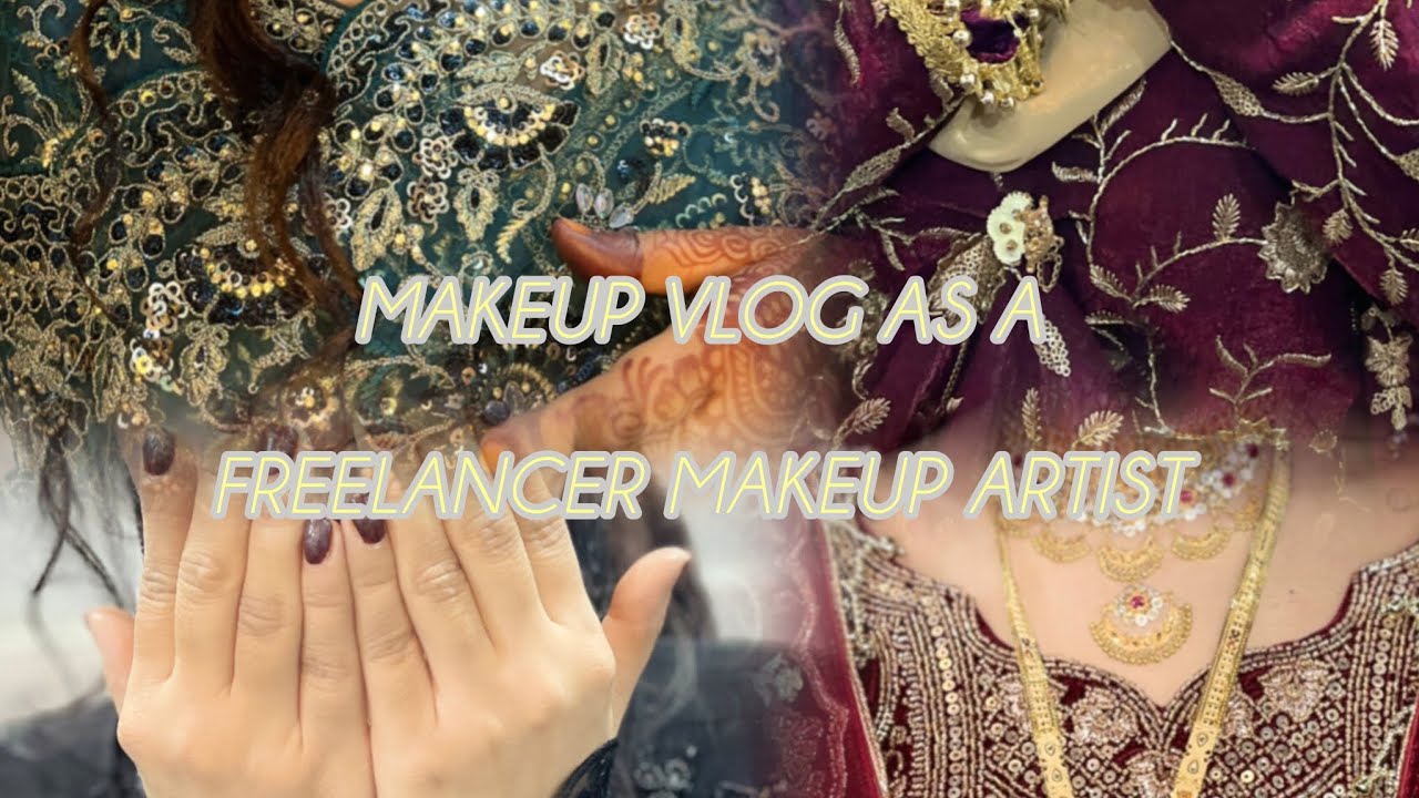Mini vlog as a freelancer makeup artist 💄💄 #minivlog #makeupartist #bride #partymakeup 