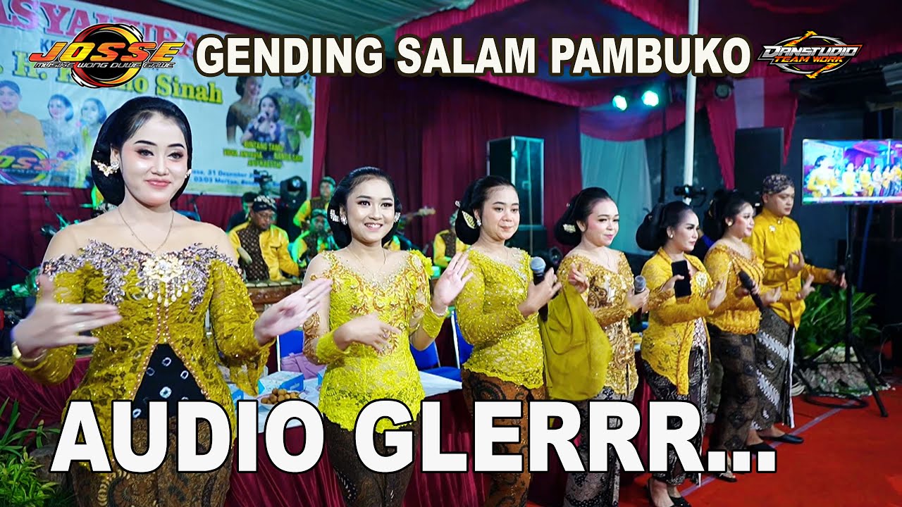 AUDIO GLERR !!.. SALAM PAMBUKO - JOSSE MUSIC - DEWO AUDIO