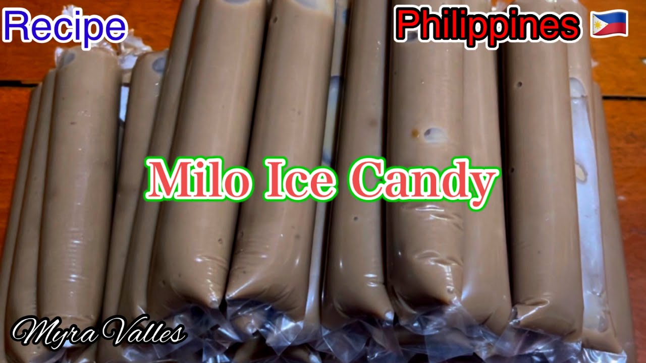 Milo Ice Candy Recipe Philippines 🇵🇭 YouTube