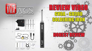 GVDA Soldering Iron Review Video
