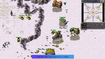 Command and Conquer Remastered: Red Alert Quickmatch 1v1 - SturmFuhrer VS BlueManGroup