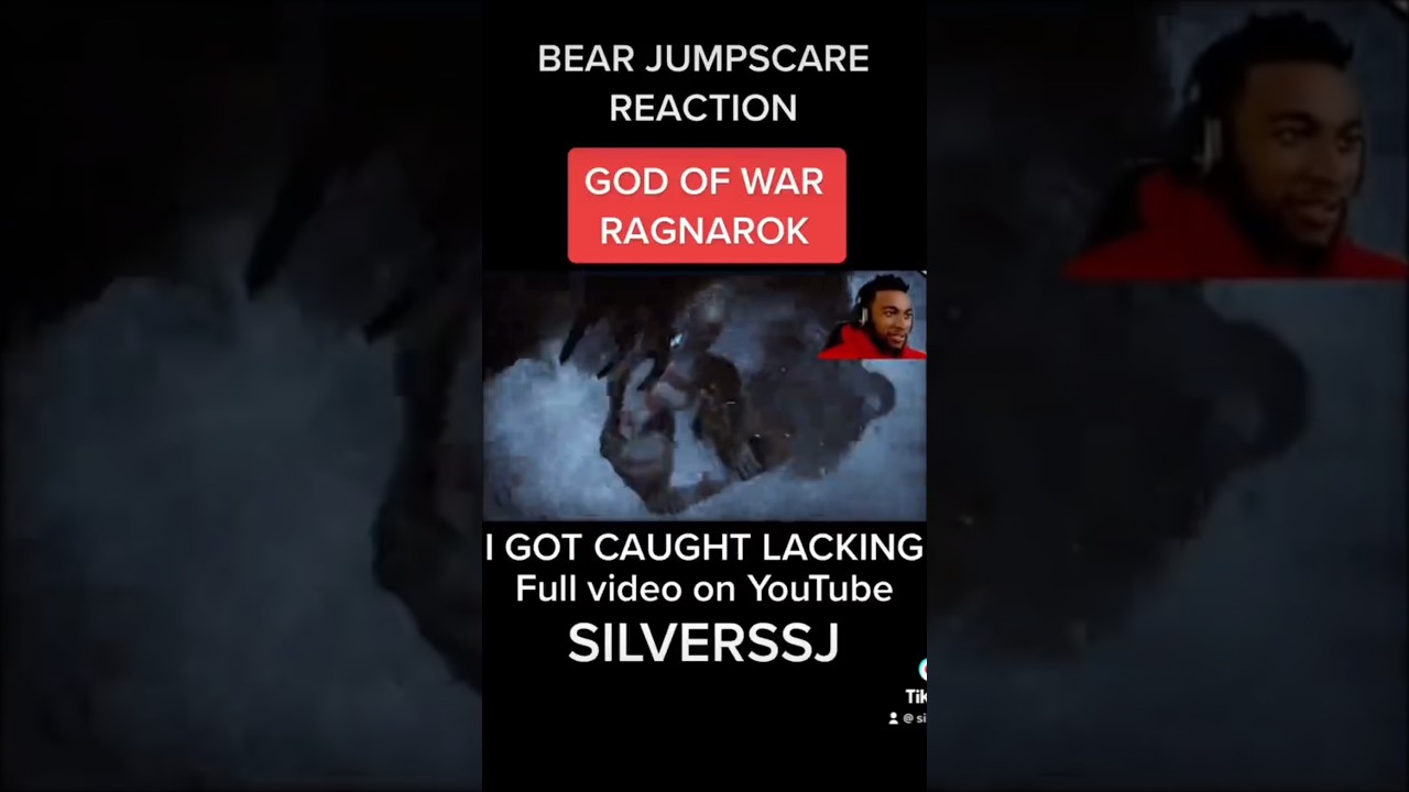 God of war ragnarok | bear JUMPSCARE reaction