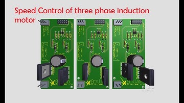 Speed Control of three phase induction motor
