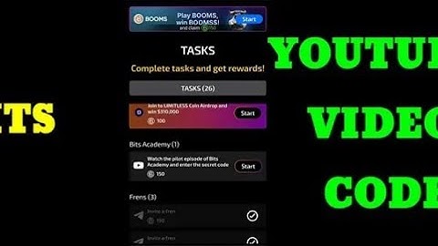 Bits Academy Pilot Episode/video code