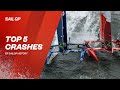 Top 5 crashes of sailgp  sailgp