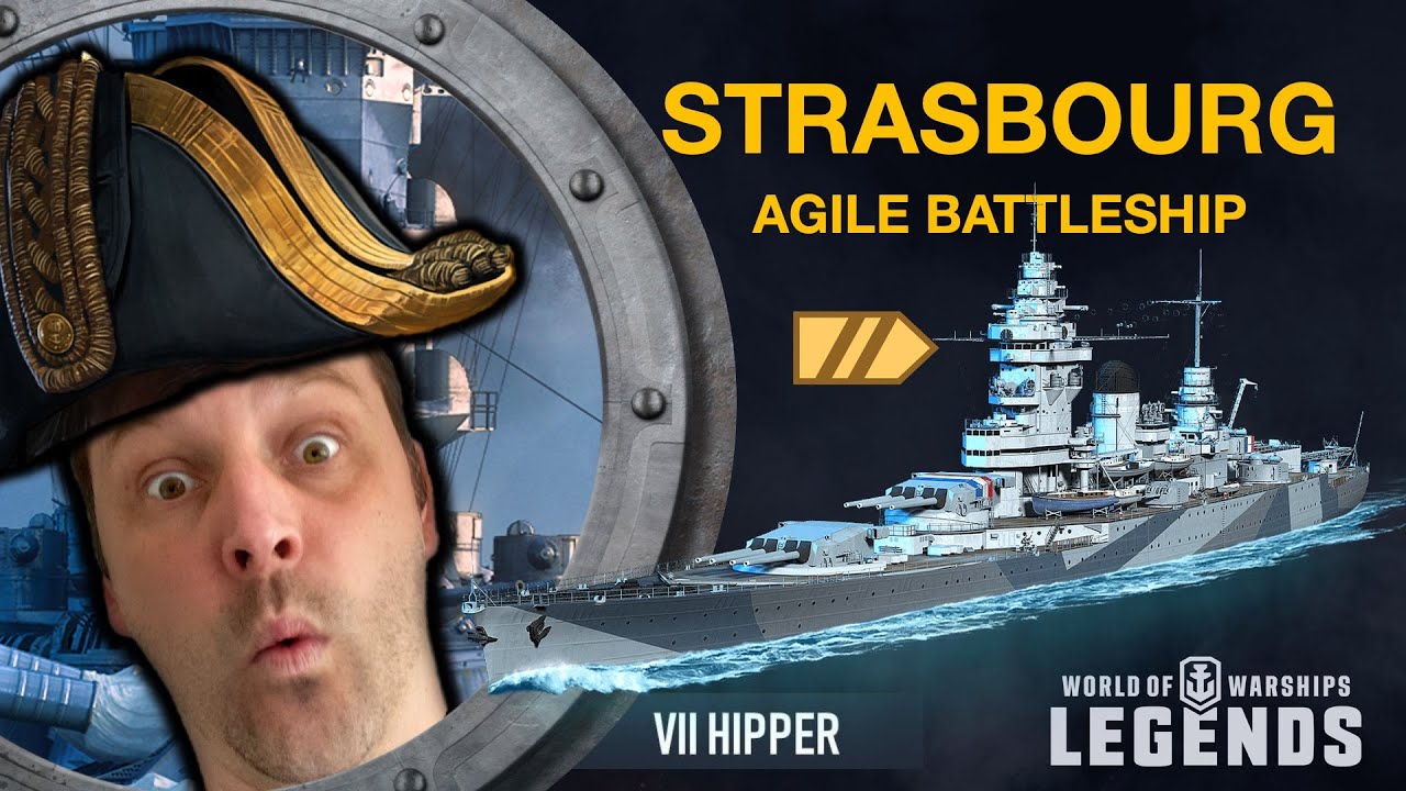 Strasbourg - Agile Battleship (World of Warships: Legends Xbox Series X 4K)