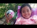 Unboxing Mainan Anak LOL Bling Series Gold Ball di Kursi Roda