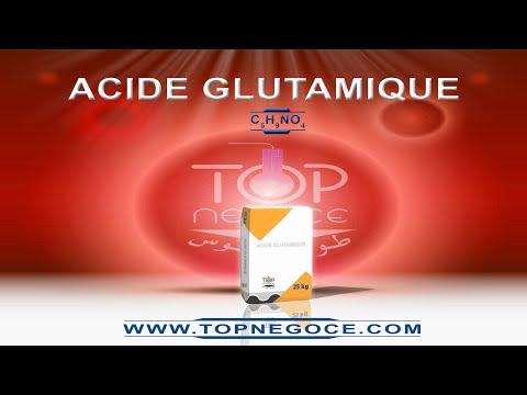 Vidéo: Acide Glutamique - Description, Application, Avis