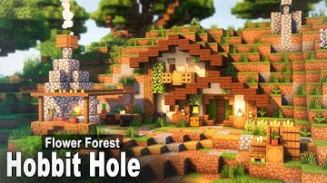 Minecraft: How to build a Hobbit Hole | Simple Tutorial