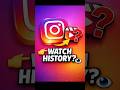 🔥 Instagram Watch History 😱